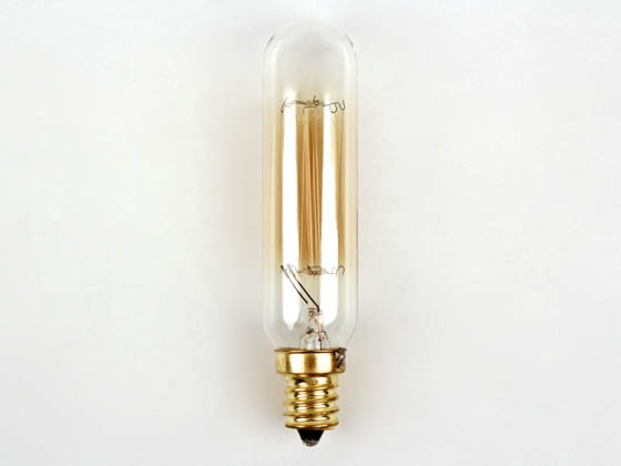 Bulbrite B132506 NOS25T6/SQ/E12 25W 120V T6 Nostalgic Decorative Bulb, E12 Base
