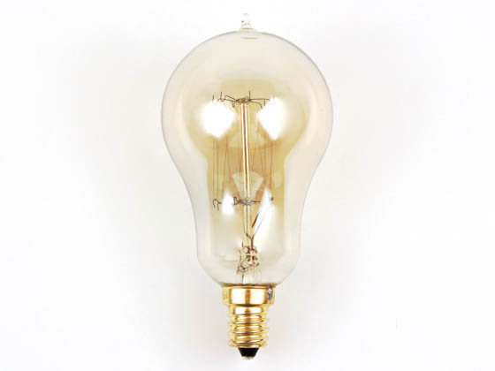 Bulbrite B132515 NOS25A15/SQ/E12 25W 120V A15 Nostalgic Decorative Bulb, E12 Base