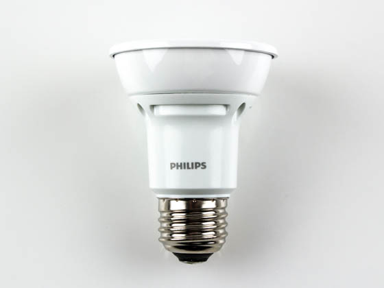 Philips Lighting 426148 8PAR20/END/F25 4000 DIM 6/1 Philips 50 Watt Equivalent, 8 Watt, 120 Volt DIMMABLE 25,000-Hr 4000K Cool White LED PAR20 Bulb