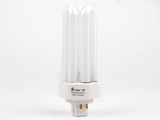 GE GE97615 F26TBX/830/A/ECO 26 Watt, 4-Pin Warm White Triple Twin Tube CFL Bulb