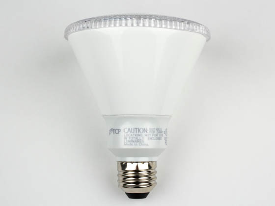 TCP LED14P30D27KFL Dimmable 13.5W 2700K 40° PAR30L LED Bulb, Wet Rated