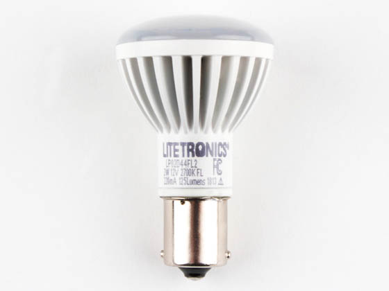 Litetronics LP02D44FL2 2W 12V R12 (1383) Elevator Automotive Reading LED Bulb