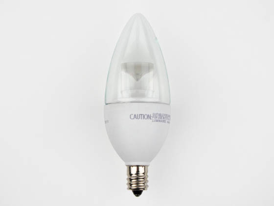 TCP LED5E12B1127K 5-Watt LED E12 Chandelier Base 2700K Dimmable Lamp Blunt Tip Case of 12 