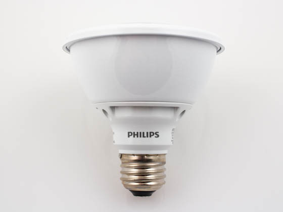 Philips Lighting 426932 12PAR30S/F25 3000 AF RO Philips 75 Watt Equivalent, 12 Watt 120 Volt NON-DIMMABLE 25,000-Hr 3000K Soft White LED PAR30/S Bulb