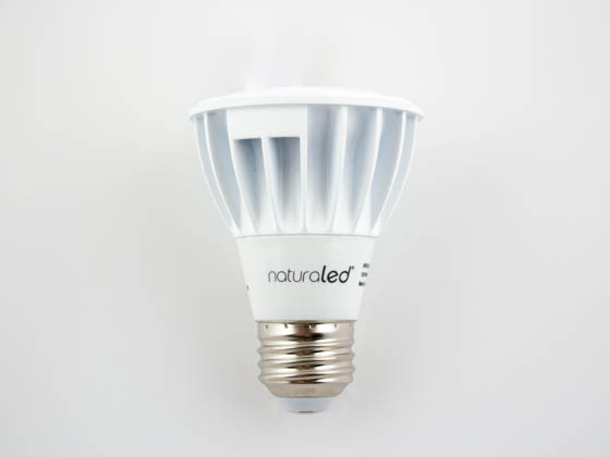 NaturaLED 5763 LED9.5PAR20/50L/FL/50K 50 Watt Incandescent, 9.5 Watt, 120 Volt Dimmable 25,000-Hr 5000K 40 Degree LED PAR20 Bulb