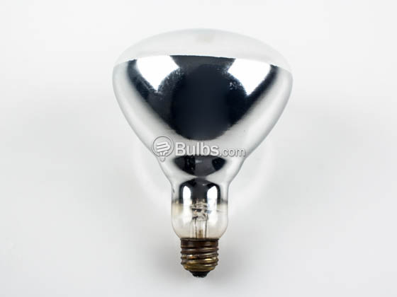 Philips Lighting 416750 (Safety) 125BR40/1 (120V) 125W Safety Coated BR40 Heat Lamp E26 Base, WARNING: THIS BULB IS NOT TO BE USED NEAR LIVE BIRDS.