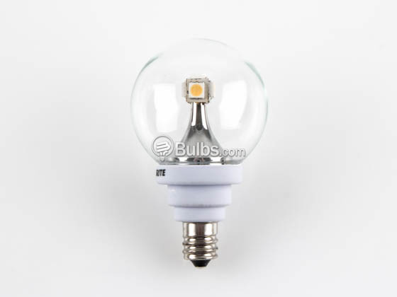 Bulbrite 770140 LED/G14/E12 15W Incandescent Equivalent, 1.5 Watt, 120 Volt Warm White LED G-14 Globe Bulb
