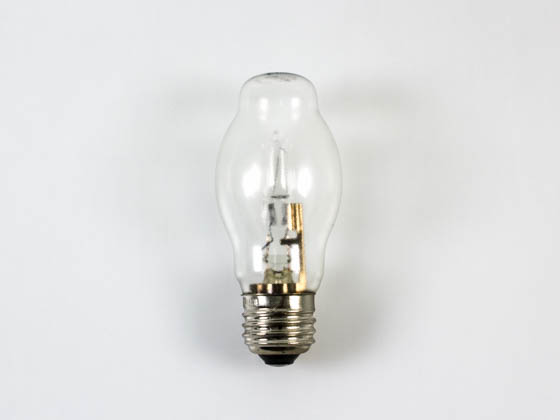 Bulbrite 616153 (Safety) 53BT15CL/ECO Safety Coated 53W 120V BT15 Halogen Clear Bulb. WARNING: THIS BULB IS NOT TO BE USED NEAR LIVE BIRDS.