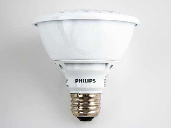 Philips Lighting 434944 12.5PAR30S/F25/CW 3000 AF SO Philips 75 Watt Equiv., 12.5 Watt Crisp White 90 CRI Non-Dimmable 25,000-Hr 3000K 25 Degree LED PAR30/S Bulb