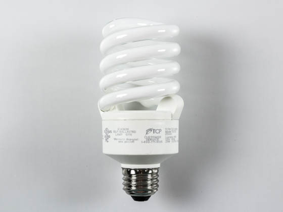 TCP 5012365K 23W Spiral CFL (Dimmable, 6500K) 23W Daylight White Spiral Dimmable CFL Bulb