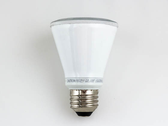 TCP LED8P20D41KFL Dimmable 7W 4100K 40° PAR20 LED Bulb, Wet Rated