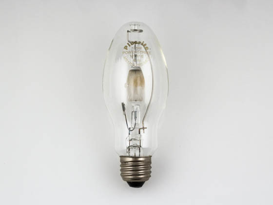 Plusrite 1655 MS175/ED17/PS/U/4K 175W Clear ED17 Cool White Metal Halide Bulb