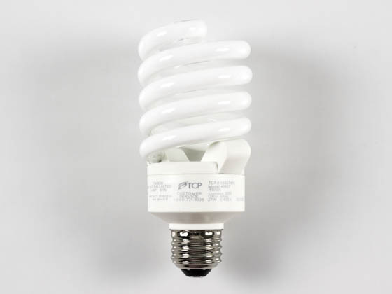 TCP 48927-41K 48927 (4100K) 27W Long Life Cool White Spiral CFL Bulb