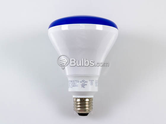 TCP LED12BR30DBL 85 Watt Equivalent, 12 Watt, 120 Volt Dimmable 25,000-Hr Blue LED BR30 Bulb