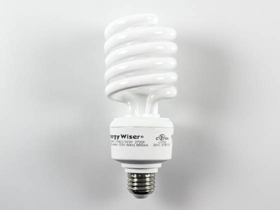 Bulbrite 509540 CF40C/WW 40W 120V Warm White Spiral CFL Bulb, E26 Base