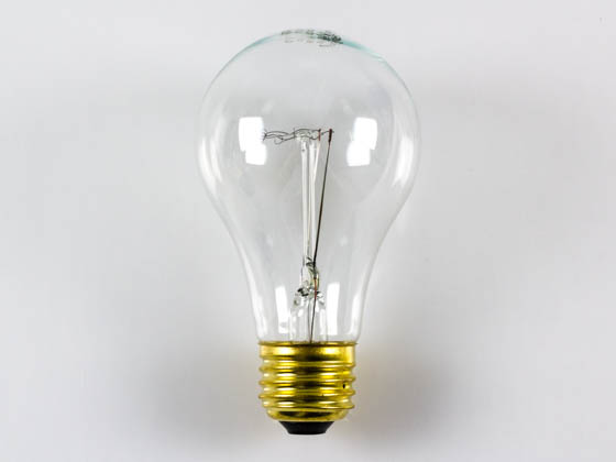 Halco Lighting HAL76018 A19CL60/VS Halco 60W 130V A19 Clear Bulb Vibration Service E26 Base