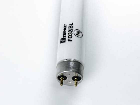 Topaz Lighting FO32T8/BL-14 32 Watt, 48 Inch T8 Black Lite Fluorescent Bulb