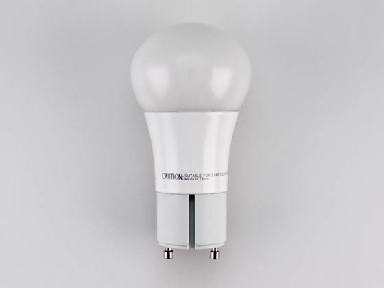 TCP LED10A19GUDOD30K Dimmable 10W 3000K A19 LED Bulb, GU24 Base, Enclosed Fixture Rated