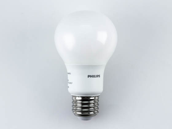 Philips Lighting 455600 8A19/LED/850 ND 120V Philips Non-Dimmable 8W 5000K A19 LED Bulb
