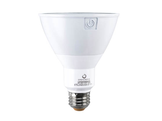 Green Creative 16115 12.5PAR30G4DIM/930NF25 Dimmable 12.5W 3000K 25° PAR30L LED Bulb, Enclosed Rated