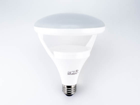 Green Creative 40637 14BR40G4DIM/830 Dimmable 14W 3000K BR40 LED Bulb, Enclosed Rated