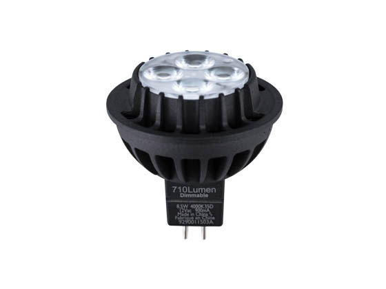 Philips Lighting 457556 8.5MRX16/LED/F35 4000 DIM AF Philips Dimmable 8.5W 4000K 35° MR16 LED Bulb, GU5.3 Base
