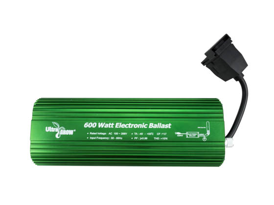 UltraGrow UG-EB600 UltraGROW Electronic Ballast for 600W Grow Lamp