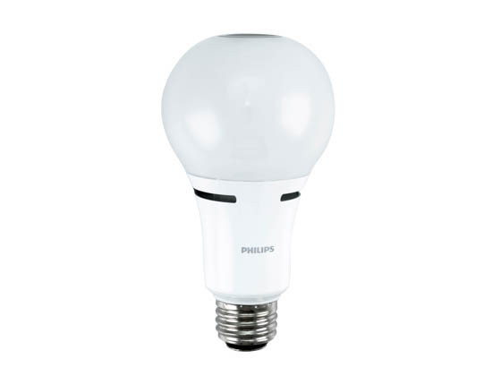Philips Lighting 459164 18A21/LED/827 3WAY ND 120V Philips Non-Dimmable 5W, 8W, 18W 3-Way 2700K A21 LED Bulb