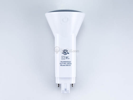 Green Creative 57933 7PLSV/835/HYB/GX23 Non-dimmable 7W 2 Pin 3500K GX23 LED Hybrid Bulb