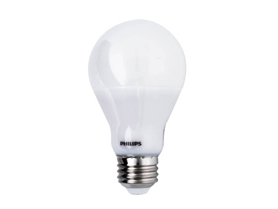 Philips Lighting 455790 6A19/LED/850 DIM 120V Philips Dimmable 6W 5000K A19 LED Bulb
