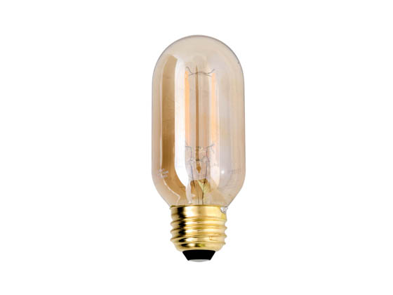 Bulbrite 776605 LED4T14/22K/FIL-NOS/2 Dimmable 4W 2200K Vintage T14 Filament LED Bulb