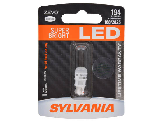Sylvania 32750 ZEVO2 194LED.BP EN-SP 1/SKU 36/CS 194 Mini Auto Bulb