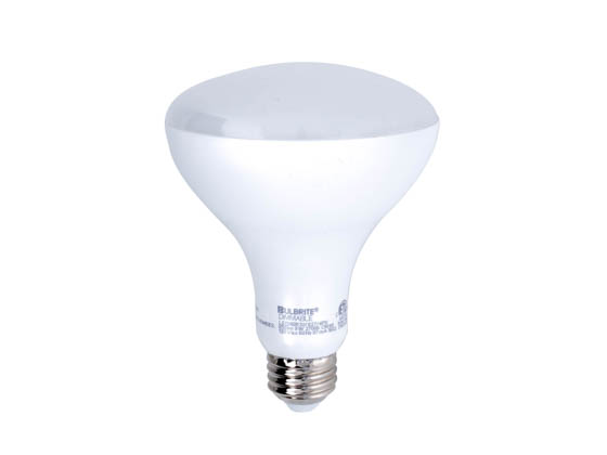 Bulbrite 773350 LED9BR30/827/4PK Dimmable 9W 2700K BR30 LED Bulb, 4-Pack