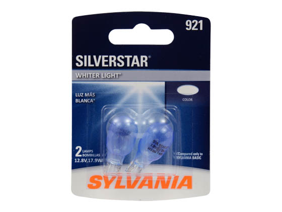 Sylvania 32778 921ST.BP2 EN-SP 2/SKU  12/BX  72/CS 921 SilverStar Mini Auto Bulb