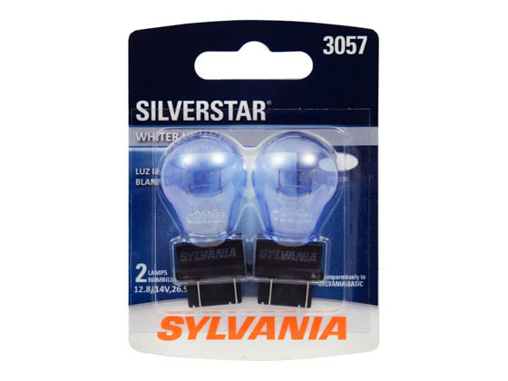 Sylvania 32783 3057ST.BP2 EN-SP 2/SKU  12/BX  72/CS 3057 SilverStar Automotive Bulb