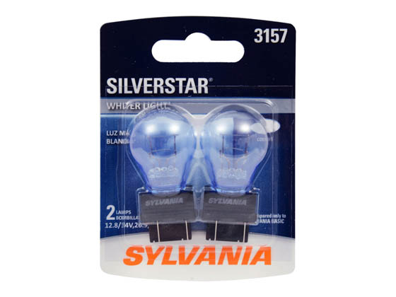 Sylvania 32785 3157ST.BP2 EN-SP 2/SKU  12/BX  72/CS 3157 SilverStar Automotive Bulb
