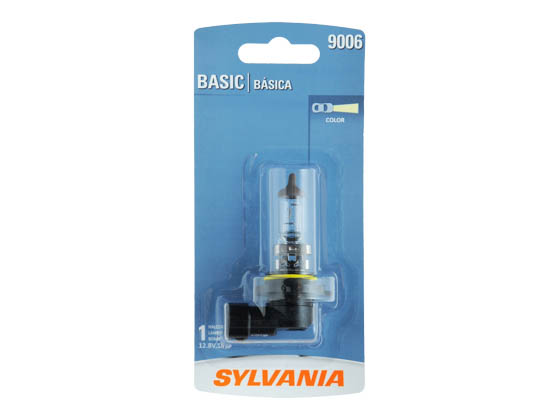 Sylvania 35984 9006.BP2 EN-SP 2/SKU 12/BX 120/CS 9006 Basic Halogen Headlight