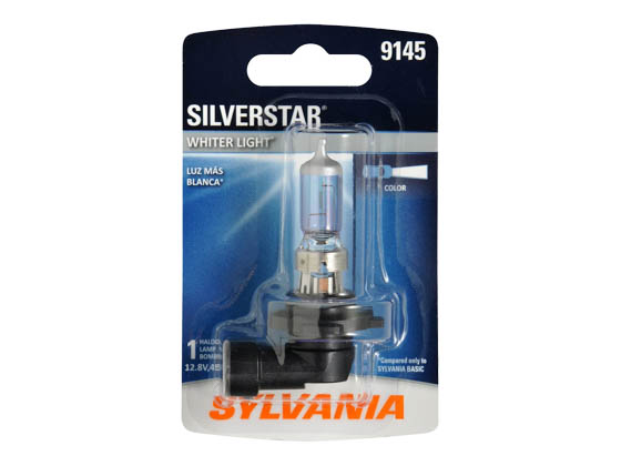 Sylvania 35866 9145ST.BP EN-SP 1/SKU 3/BX 36/CS 9145 SilverStar Halogen Fog Auto Bulb