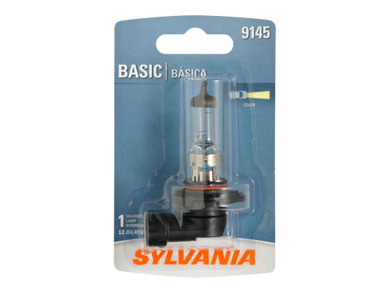 Sylvania 35446 9145.BP EN-SP 1/SKU 10/BX 100/CS 9145 Basic Halogen Fog Auto Bulb