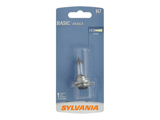 Sylvania 35987 H7.BP2 EN-SP 2/SKU 12/BX 120/CS H7 Basic Halogen Headlight