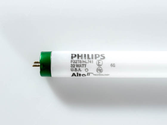 Philips Lighting 453753 F32T8/HL741/ALTO 30PK Philips 32W 48in T8 Cool White Fluorescent Tube