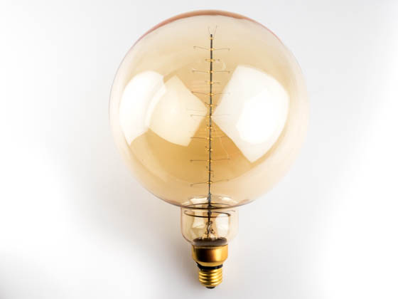 Bulbrite 137401 NOS60-GLOBE 60W 120V Globe Grand Nostalgic Decorative Bulb, E26 Base