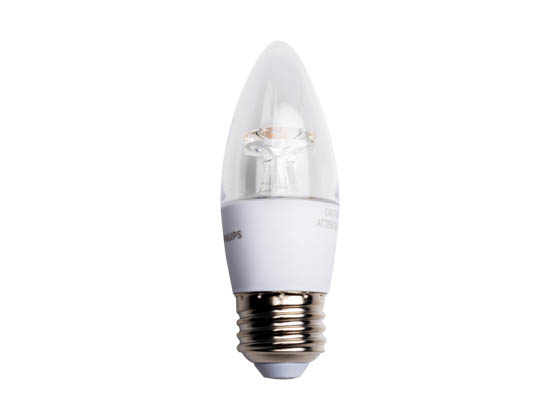 Philips Lighting 461939 4.5B11/LED/827/E26/DIM 120V Philips Dimmable 4.5W 2700K Decorative LED Bulb, E26 Base