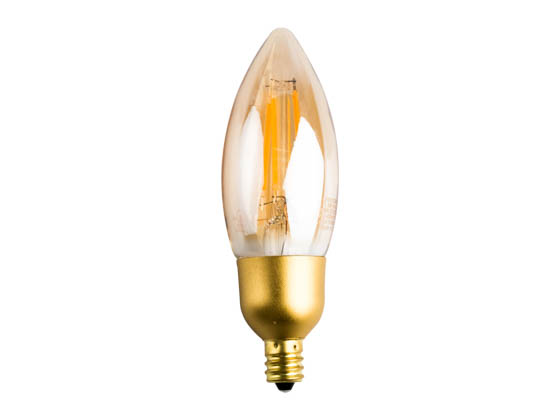 TCP LFB11C6025KAD Dimmable 5W 2500K Decorative Vintage Filament LED Bulb