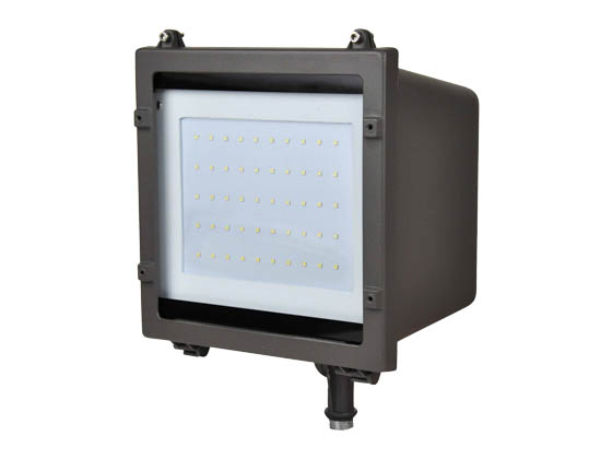 NaturaLED 7180-P10036 LED-FXFDL29/50K/DB-KNC-P10036 29 Watt 5000K LED Flood Light Fixture With Photocell