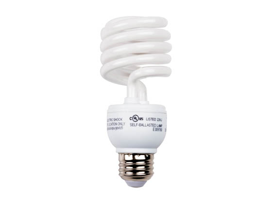 Overdrive 23W/ODT2S/27K 100W Equivalent 23W Warm White Spiral CFL