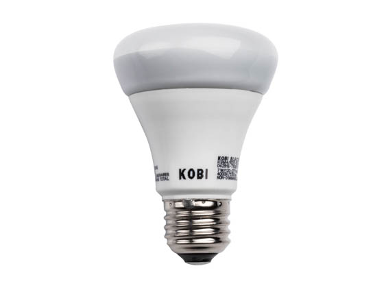 Kobi Electric K3M4 R20-50-40-MV Kobi Non-Dimmable 7W 120-277V 4000K R20 LED Bulb