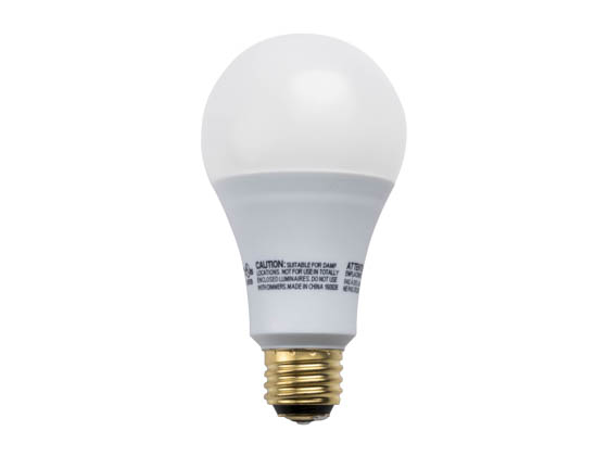 Euri Lighting EA21-1020et EBA21/B/16W/1600/230D/27K/E26/E Non-Dimmable 5W, 9W, 16W 3-Way 2700K A21 LED Bulb