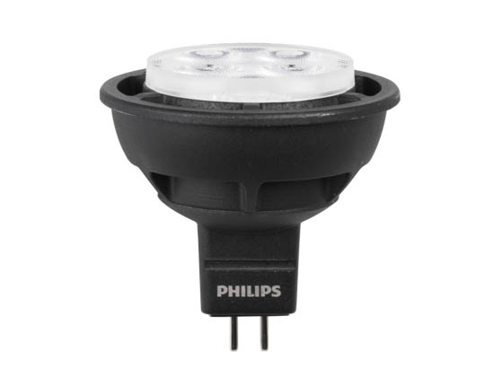 Philips Lighting 470336 6.4MR16/F25/3000 DIM 12V Philips Dimmable 6.4W 3000K 25° MR16 LED Bulb, GU5.3 Base