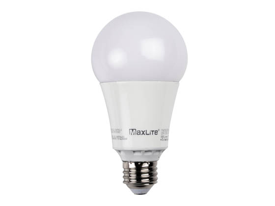 MaxLite 107851 17A21DLED930/JA8 Maxlite Dimmable 17 Watt 3000K A21 LED Bulb, 91 CRI, JA8 Compliant